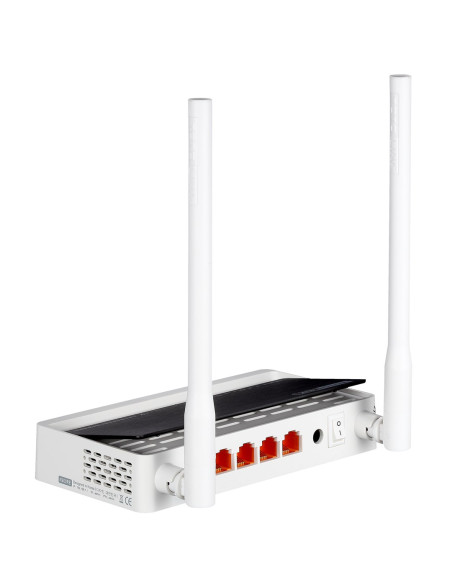 Totolink N300Rt Router Bezprzewodowy Fast Ethernet Jedna Częstotliwości (2,4 Ghz) Czarny, Biały