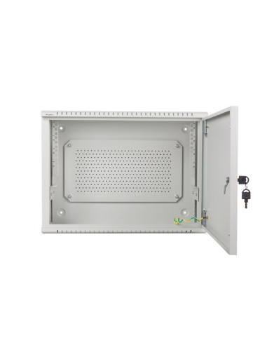 Szafa Instalacyjna Lanberg Rack Wisząca 19" 4U+3U 540X200 Niskoprofilowa Szara (Złożona)