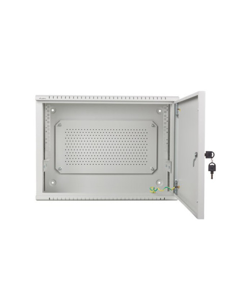Szafa Instalacyjna Lanberg Rack Wisząca 19" 4U+3U 540X200 Niskoprofilowa Szara (Złożona)