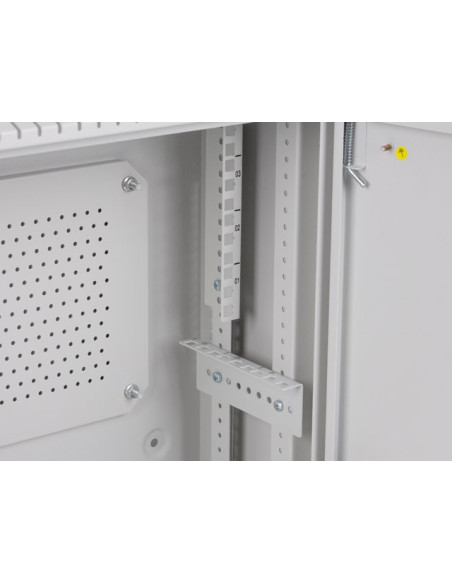 Szafa Instalacyjna Lanberg Rack Wisząca 19" 4U+3U 540X200 Niskoprofilowa Szara (Złożona)