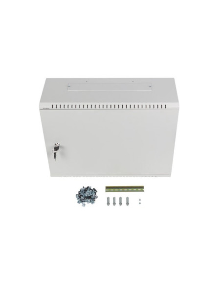 Szafa Instalacyjna Lanberg Rack Wisząca 19" 4U+3U 540X200 Niskoprofilowa Szara (Złożona)