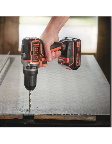 Black & Decker Bl186N 1650 Rpm Zamek Centralny Czarny, Pomarańczowy