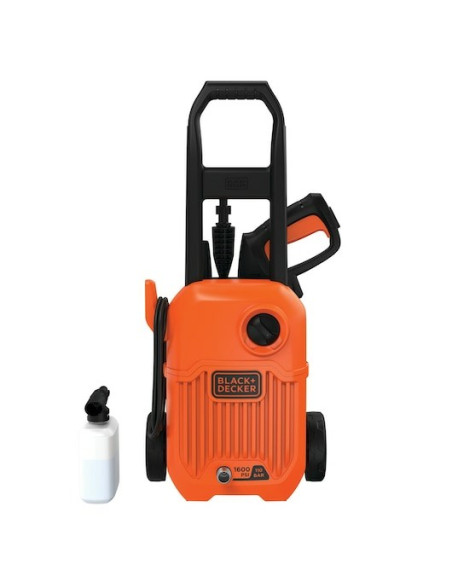 Black & Decker Bepw1300L-Qs Podkładka Ciśnieniowa Kompaktowy Prąd Elektryczny 312 L/H Pomarańczowy