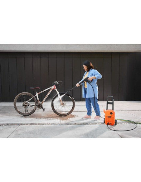 Black & Decker Bepw1300L-Qs Podkładka Ciśnieniowa Kompaktowy Prąd Elektryczny 312 L/H Pomarańczowy