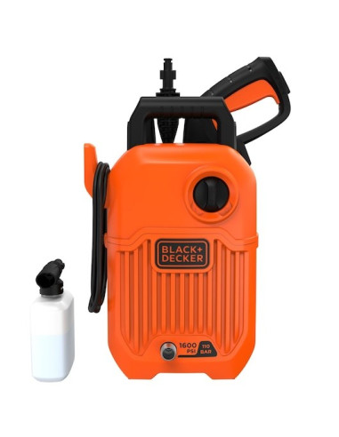 Black & Decker Bepw1300-Qs Podkładka Ciśnieniowa Kompaktowy Prąd Elektryczny 312 L/H Pomarańczowy