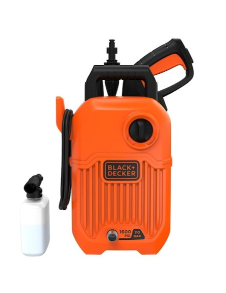 Black & Decker Bepw1300-Qs Podkładka Ciśnieniowa Kompaktowy Prąd Elektryczny 312 L/H Pomarańczowy