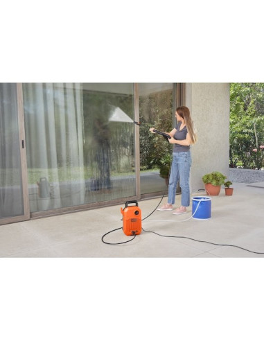 Black & Decker Bepw1300-Qs Podkładka Ciśnieniowa Kompaktowy Prąd Elektryczny 312 L/H Pomarańczowy