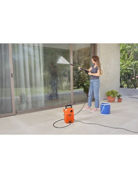 Black & Decker Bepw1300-Qs Podkładka Ciśnieniowa Kompaktowy Prąd Elektryczny 312 L/H Pomarańczowy