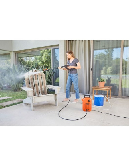 Black & Decker Bepw1300-Qs Podkładka Ciśnieniowa Kompaktowy Prąd Elektryczny 312 L/H Pomarańczowy
