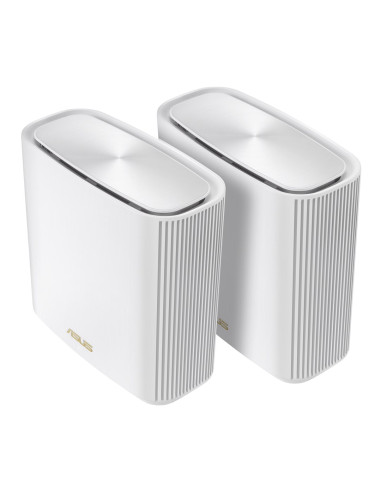 Asus Zenwifi Ax (Xt9) Ax7800 2Er Set Weiß Tri-Band (2.4 Ghz/5 Ghz/5 Ghz) Wi-Fi 6 (802.11Ax) Biały 4 Wewnętrzne