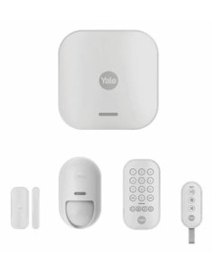 Yale Zestaw Startowy Inteligentnego Alarmu 5 Elementów - Centralka, Klawiatura, Pilot, Czujnik Ruchu, Czujnik Okno/Drzwi 2