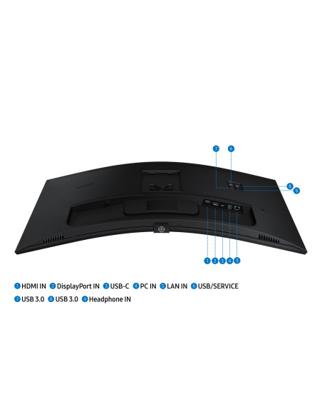 Monitor Samsung Led 34" Ls34C652Uauxen 100Hz