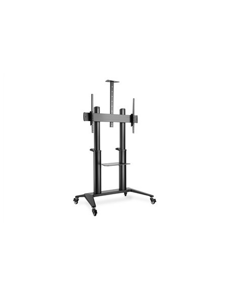Stojak Mobilny Pojedynczy Z Półką I Uchwytem Na Kamerę 1Xlcd Max. 120" Max. 140Kg