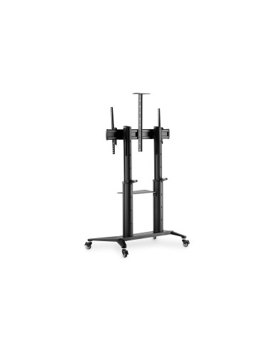 Stojak Mobilny Pojedynczy Z Półką I Uchwytem Na Kamerę 1Xlcd Max. 120" Max. 140Kg