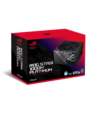 Asus Rog Strix-1000P-Gaming Moduł Zasilaczy 1000 W 20+4 Pin Atx Atx Czarny, Srebrny