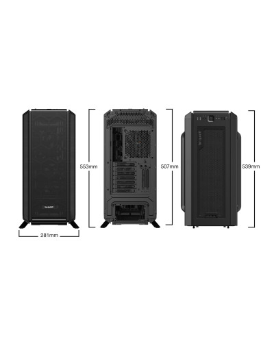 Obudowa Be Quiet! Silent Base 802 Window Black