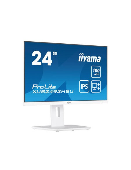 Iiyama Xub2492Hsu-W6 Monitor Komputerowy 60,5 Cm (23.8") 4948570123346