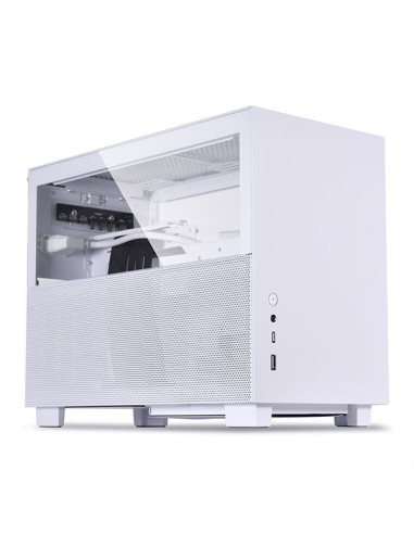 Obudowa Lian Li Q58W4 Mini-Itx, Pcie 4.0 Edition - Biała