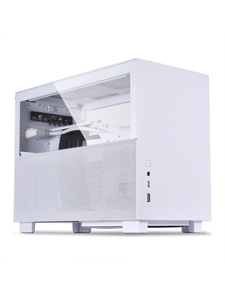 Obudowa Lian Li Q58W4 Mini-Itx, Pcie 4.0 Edition - Biała