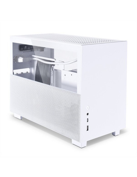 Obudowa Lian Li Q58W4 Mini-Itx, Pcie 4.0 Edition - Biała
