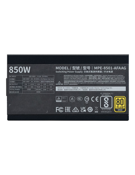 Cooler Master Zasilacz Mwe Gold 850 -V2 Atx3.1