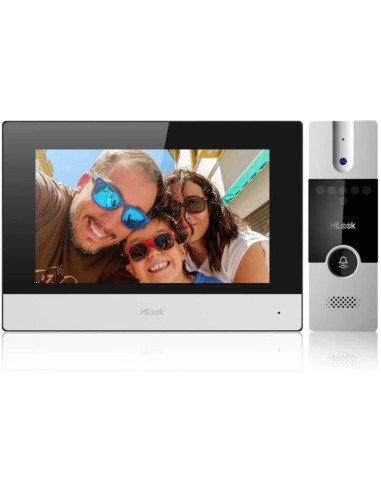 Wideodomofon Hilook Hd-Vis-04 7” Ekran Lcd Tft 1024X600Px Wifi Czarny, Srebrny
