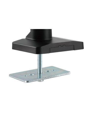 Ramię Biurkowe Podwójne Z Zaciskiem 2Xlcd Z Sprężyną Gazową Max. 2X35" I 15Kg