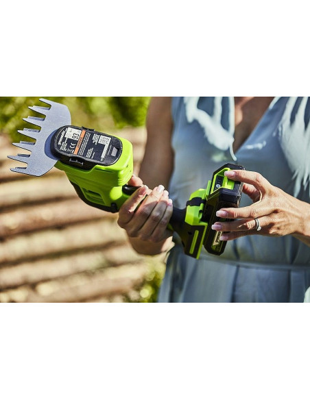 24V Nożyce Do Przycinania Trawy I Żywopłotów Greenworks G24Shtk2 - Zestaw Ładowarka + Akumulator 2Ah - 1600607Va