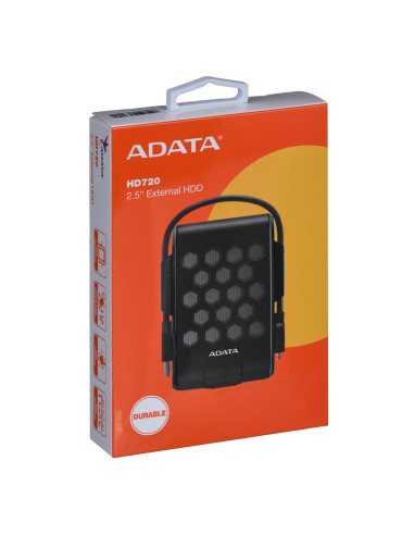 Dysk Zewnętrzny Hdd Adata Hd720 (2Tb  2.5"  Usb 3.2  Czarny)