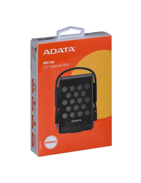 Dysk Zewnętrzny Hdd Adata Hd720 (2Tb  2.5"  Usb 3.2  Czarny)
