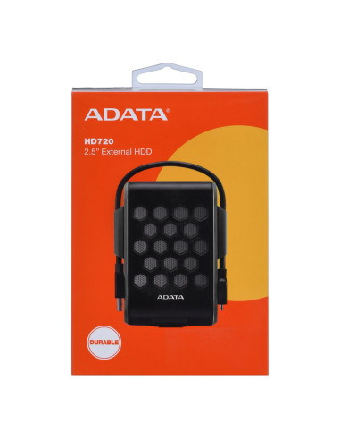 Dysk Zewnętrzny Hdd Adata Hd720 (2Tb  2.5"  Usb 3.2  Czarny)