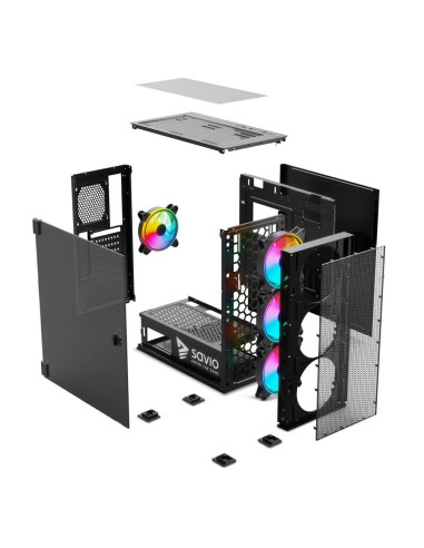Savio Obudowa Pc Raptor X1 Argb Savgc-Raptorx1