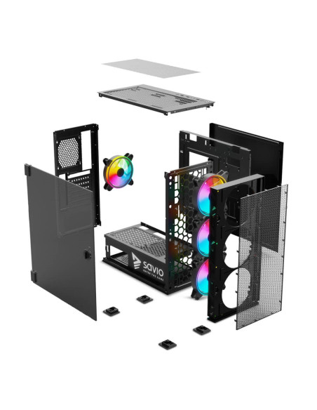 Savio Obudowa Pc Raptor X1 Argb Savgc-Raptorx1