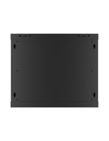 Lanberg Szafa Wisząca Rack 19" 9U 600X450 Drzwi Metalowe Czarna (Flat Pack) Wf01-6409-00B