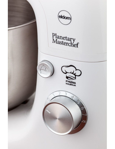 Robot Planetarny Eldom Wrk1200 Chefs, 800W, 8 Biegów + Misa