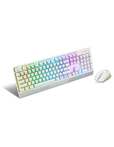 Zestaw Klawiatura + Mysz Msi Vigor Gk30 Combo White