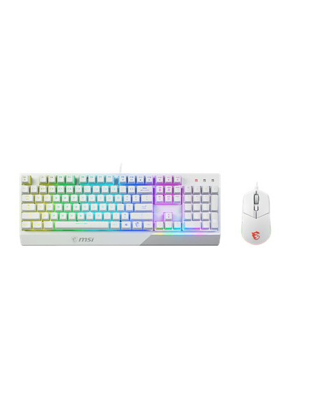 Zestaw Klawiatura + Mysz Msi Vigor Gk30 Combo White