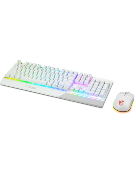 Zestaw Klawiatura + Mysz Msi Vigor Gk30 Combo White