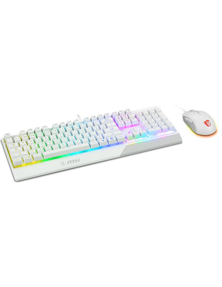 Zestaw Klawiatura + Mysz Msi Vigor Gk30 Combo White