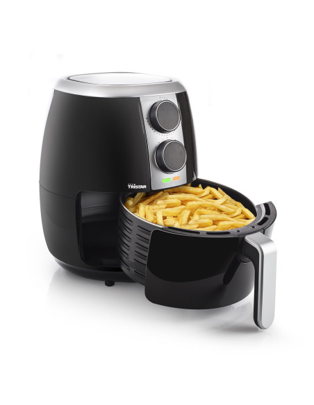 Tristar Fr-6989 Frytkownica Pojedyńczy 3,5 L Autonomiczny 1500 W Czarny, Srebrny