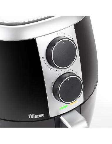 Tristar Fr-6989 Frytkownica Pojedyńczy 3,5 L Autonomiczny 1500 W Czarny, Srebrny