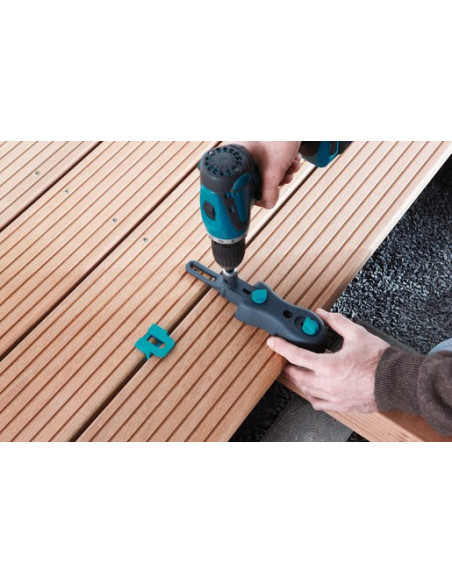Wolfcraft Gmbh 6988000 Klamra Zacisk Stolarski Szary, Turkusowy