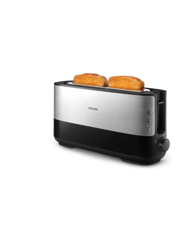 Philips Viva Collection Hd2692/90 Toster 1 Kaw. 1030 W Czarny, Metaliczny