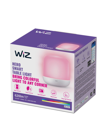 Wiz | Inteligentna Lampa Stołowa Wifi Wifi Hero | 9 W | 2200-6500 Tys.