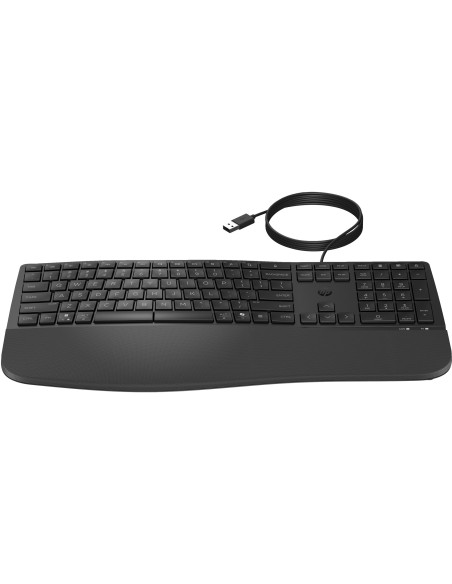 Klawiatura Hp 480 Comfort Wired Keyboard Przewodowa Czarna 8T6M1Aa