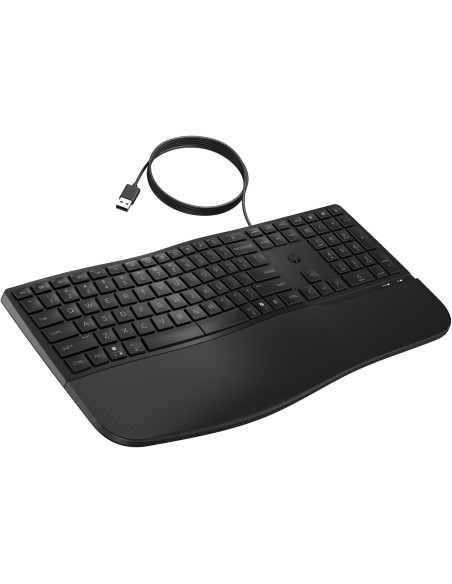 Klawiatura Hp 480 Comfort Wired Keyboard Przewodowa Czarna 8T6M1Aa