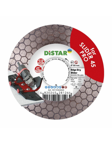Tarcza Diamentowa Distar Edge Dry Slider 125 X 1,6 X 25 X 30