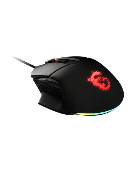 Msi Clutch Gm20 Elite Myszka Usb Typu-A Optyczna 6400 Dpi Praworęczna