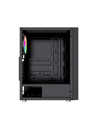 Gembird Obudowa Fornax 2500 Midi-Tower (1X Usb 3.0, 2X Usb 2.0, Hd Audio, Szklany Panel Boczny) Czarna
