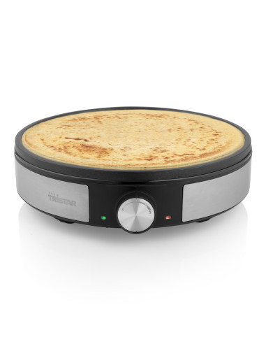 Tristar Bp-2638 Urządzenie Do Smażenia Naleśników 1 Naleś. 1200 W Czarny, Stal Nierdzewna